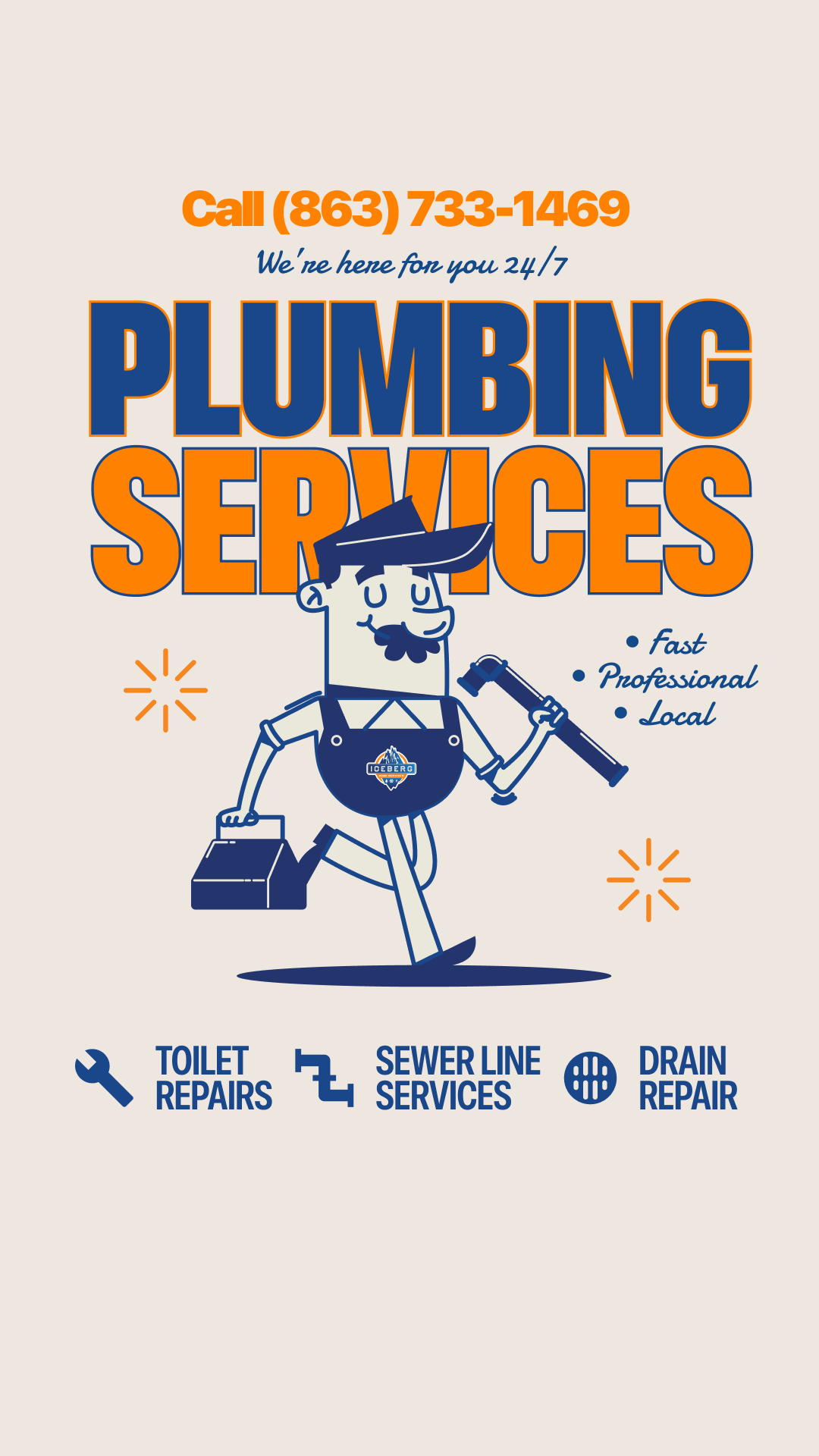 Iceberg Home Services Facebook ad from Jun 12, 2026