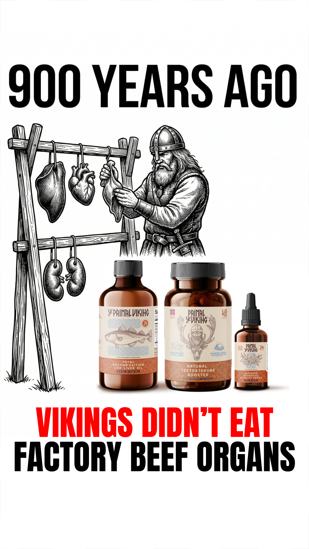 Primal Viking Facebook ad