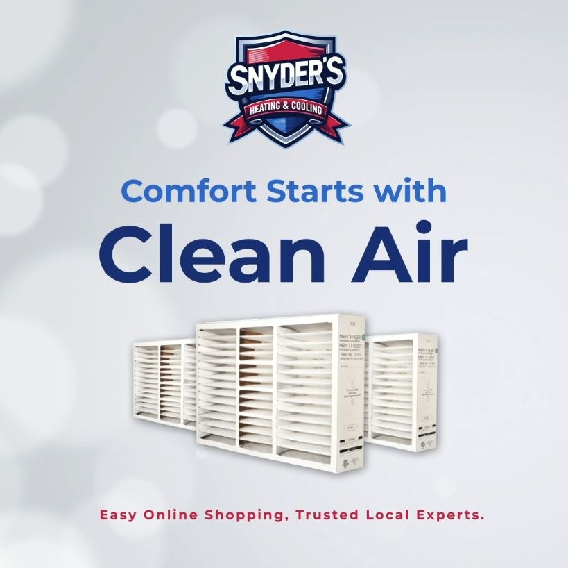 Snyder's Heating & Cooling Facebook ad from Feb 7, 2025