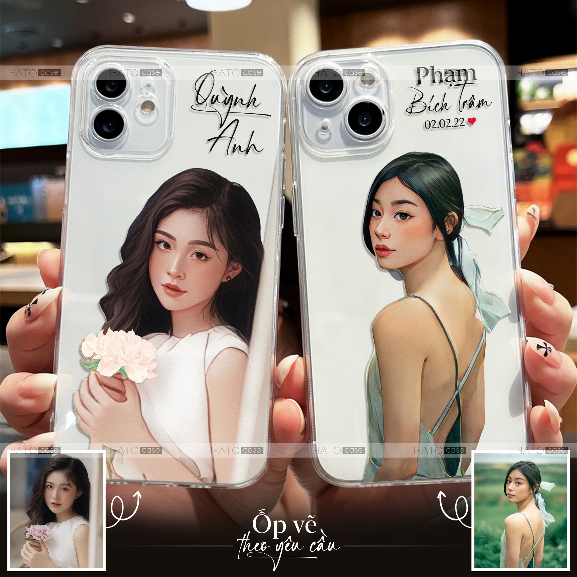 HATO Case - In ốp lưng chất lượng cao Facebook ad: Sao hoạ sĩ HATO vẽ ảnh của mình…