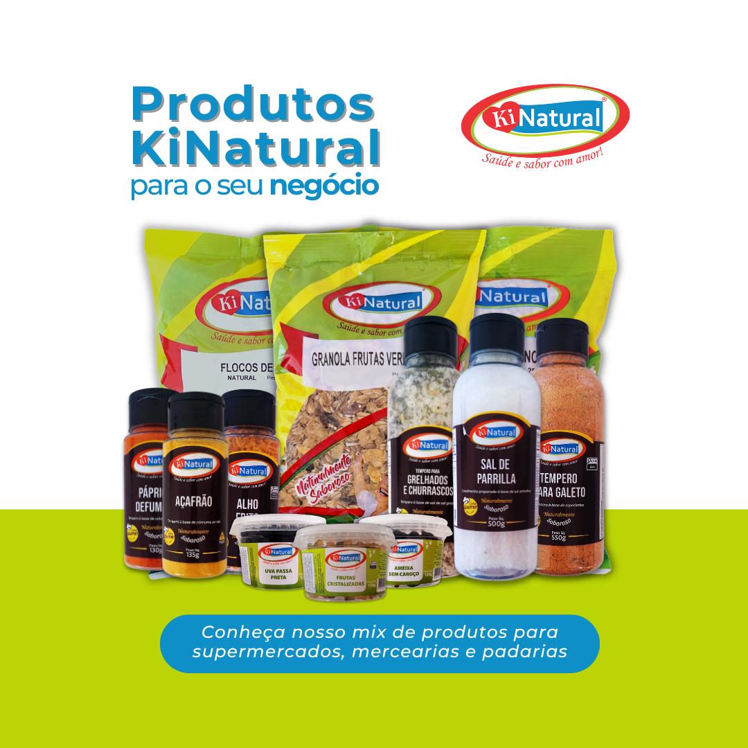 Ki Natural Facebook ad: Mix completo KiNatural para o seu negócio