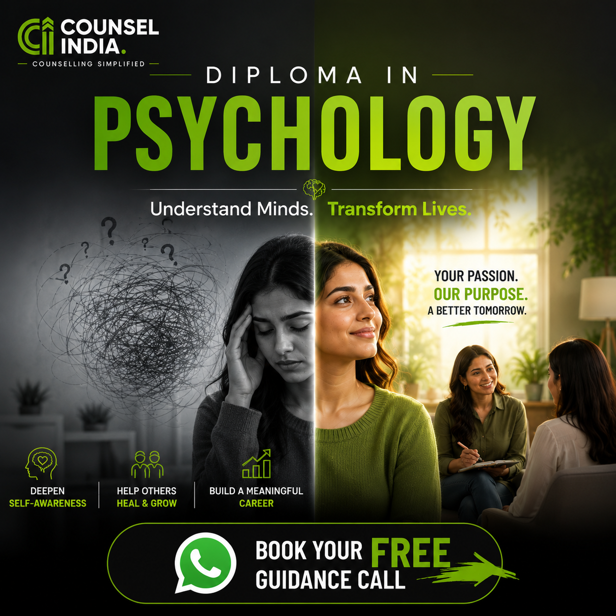 CounselIndia Facebook ad