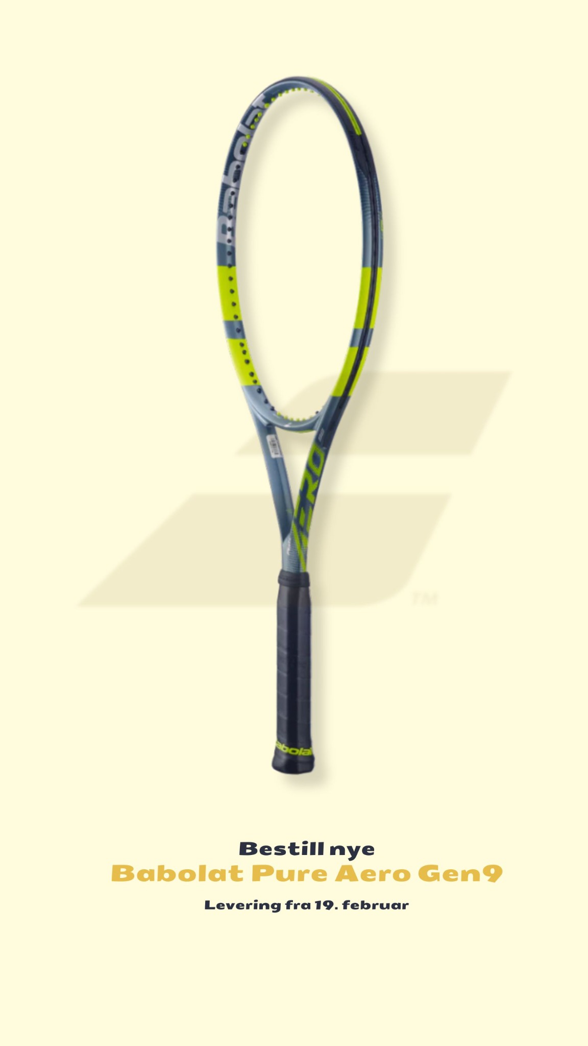 Tennishandelen.no Facebook ad from Feb 9, 2026