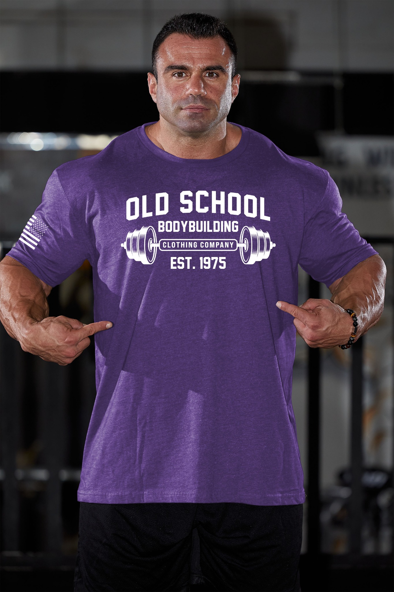 Old School Bodybuilding Clothing Co Facebook ad: Get 15% OFF your first purchase with OSBBC.