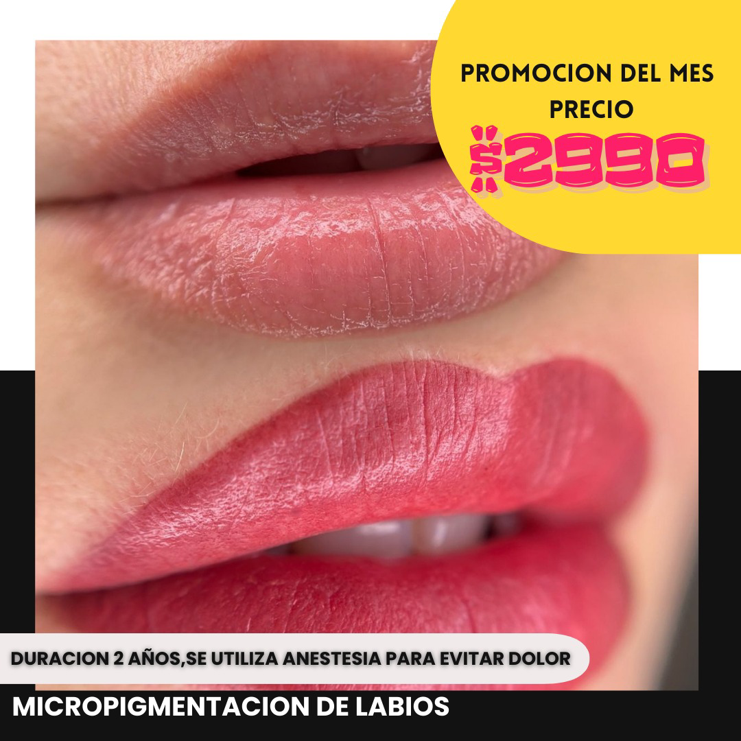 DARK Studio Facebook ad: Labios maquillados
