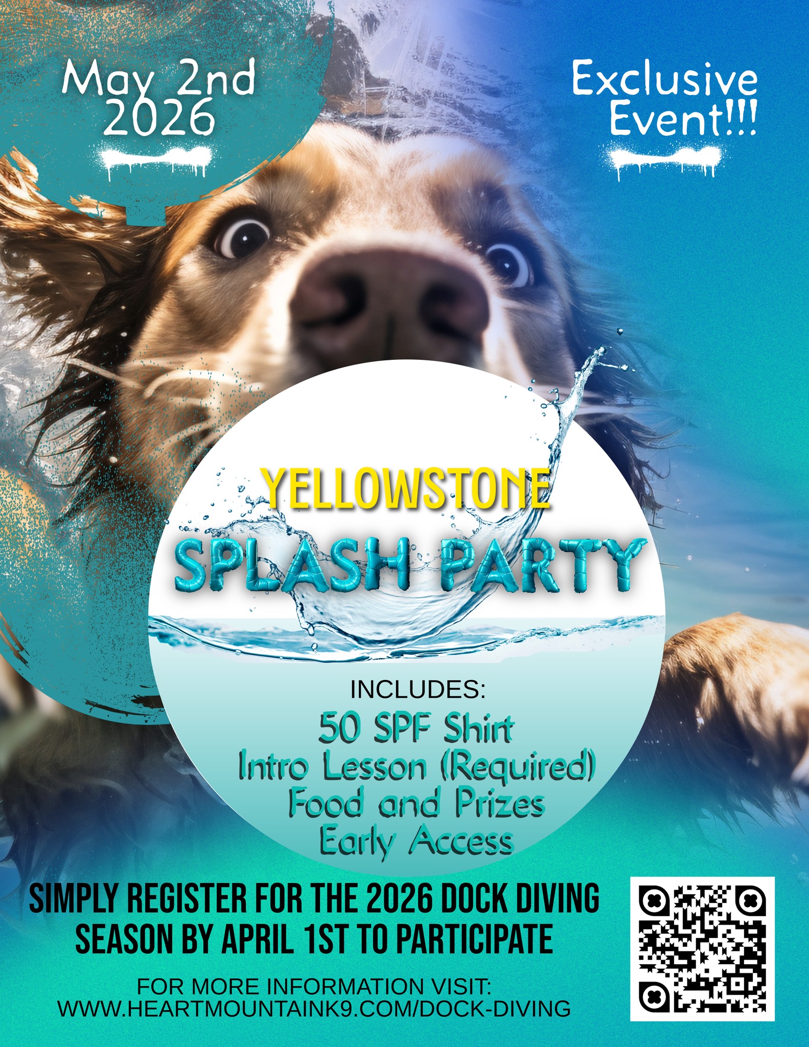 Heart Mountain K9 Facebook ad: We are pleased to announce that our 50'…