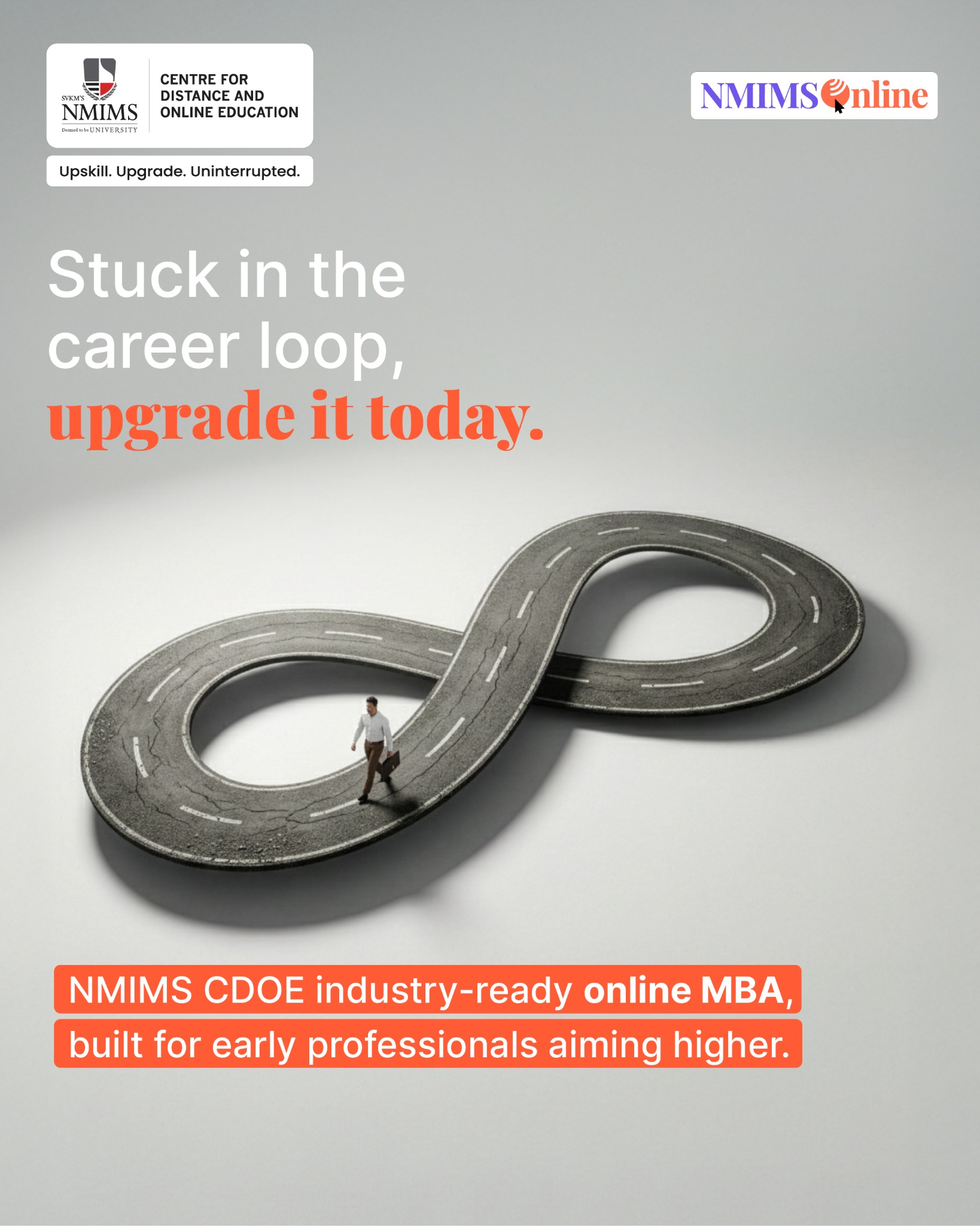 NMIMS CDOE Facebook ad