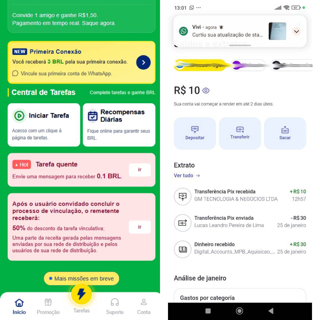 Blithe pp Facebook ad: Comece a ganhar mais agora
