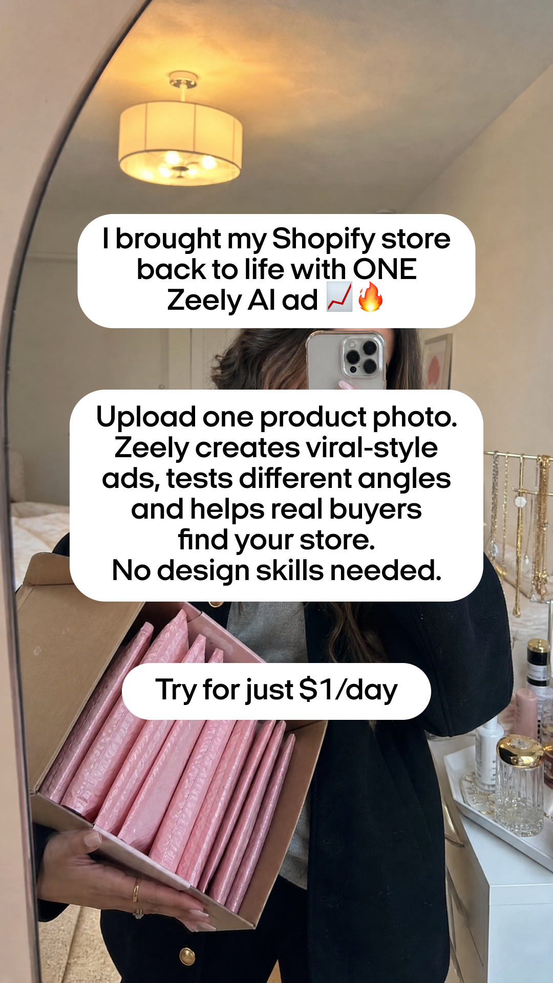 Zeely Facebook ad