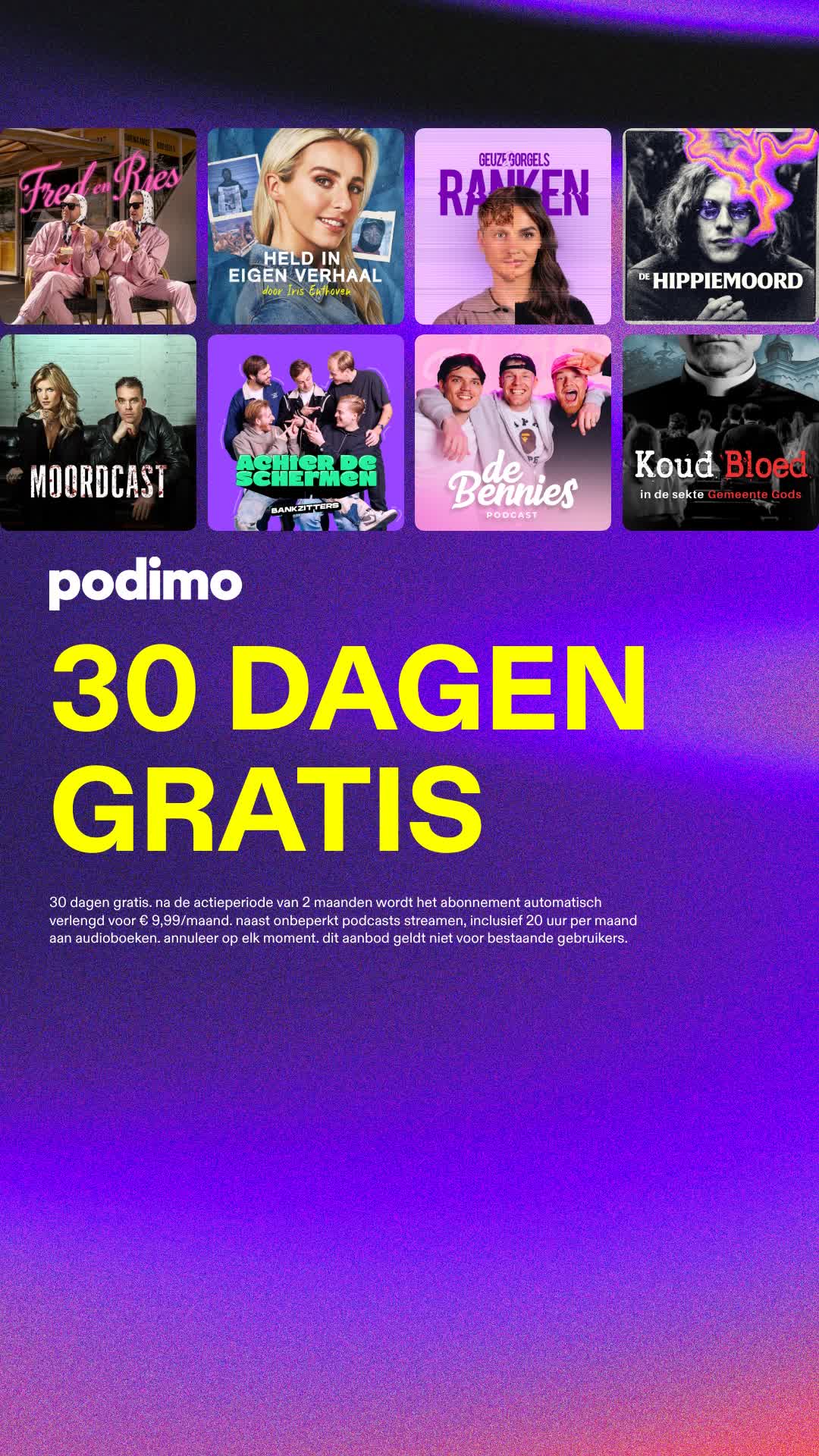 Podimo Facebook ad