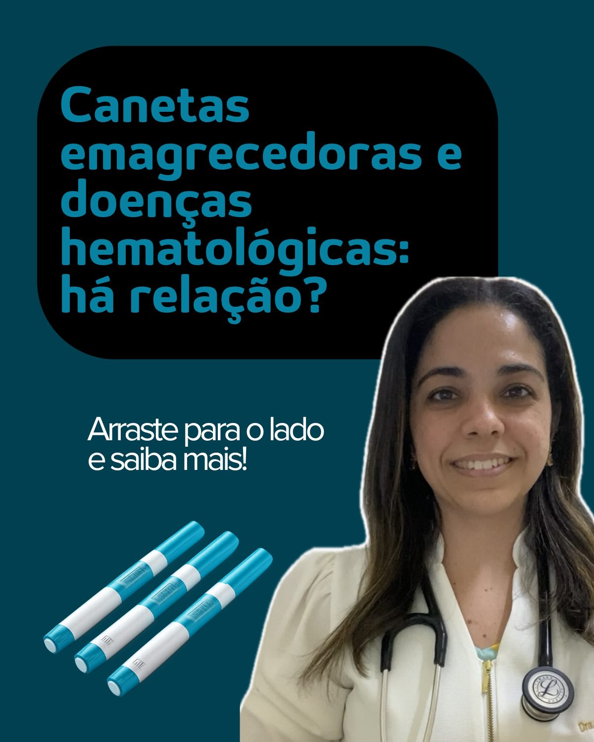 jb_hematologia Facebook ad: As canetas emagrecedoras incluem agonistas do receptor…