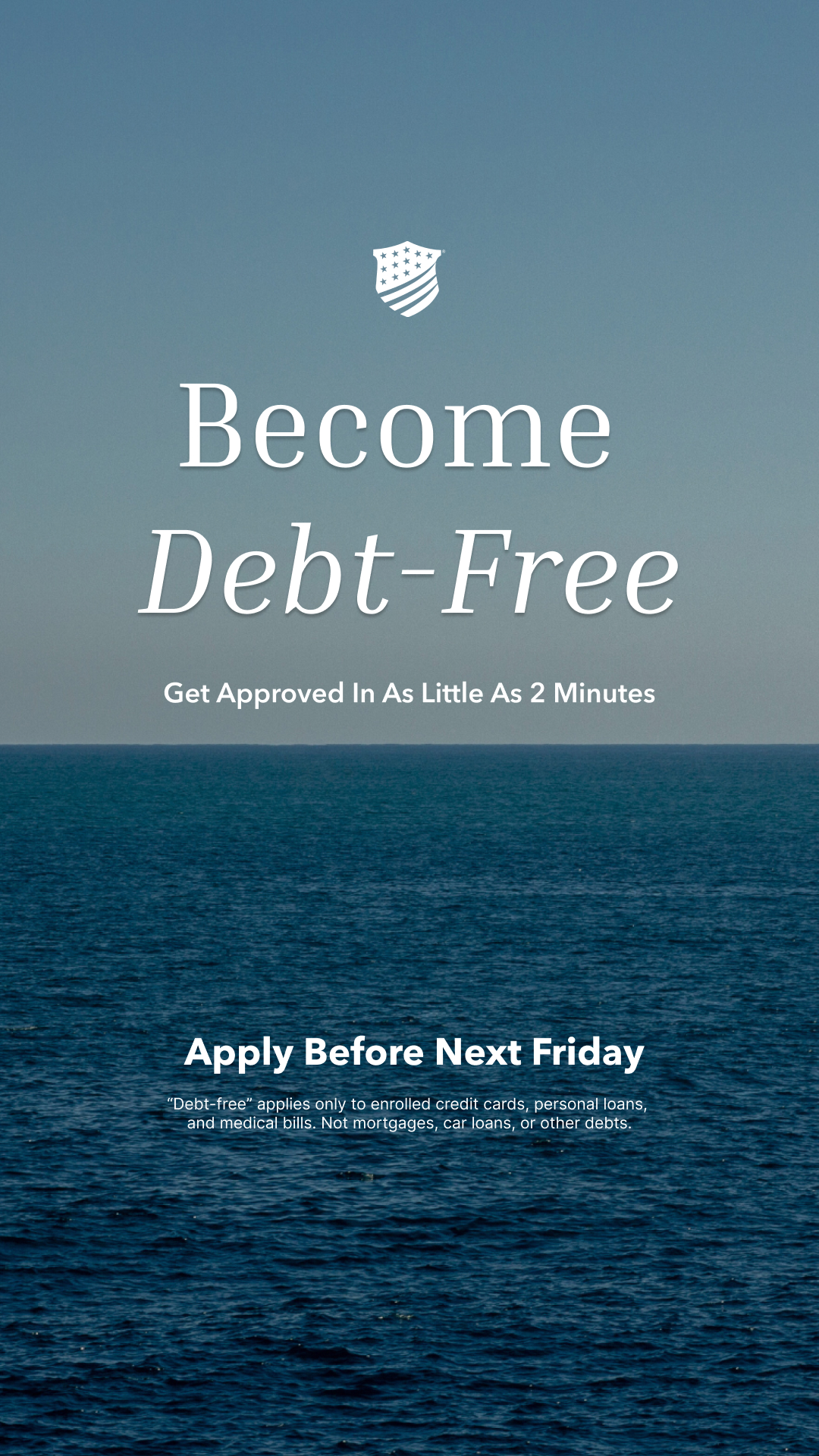 National Debt Relief Facebook ad