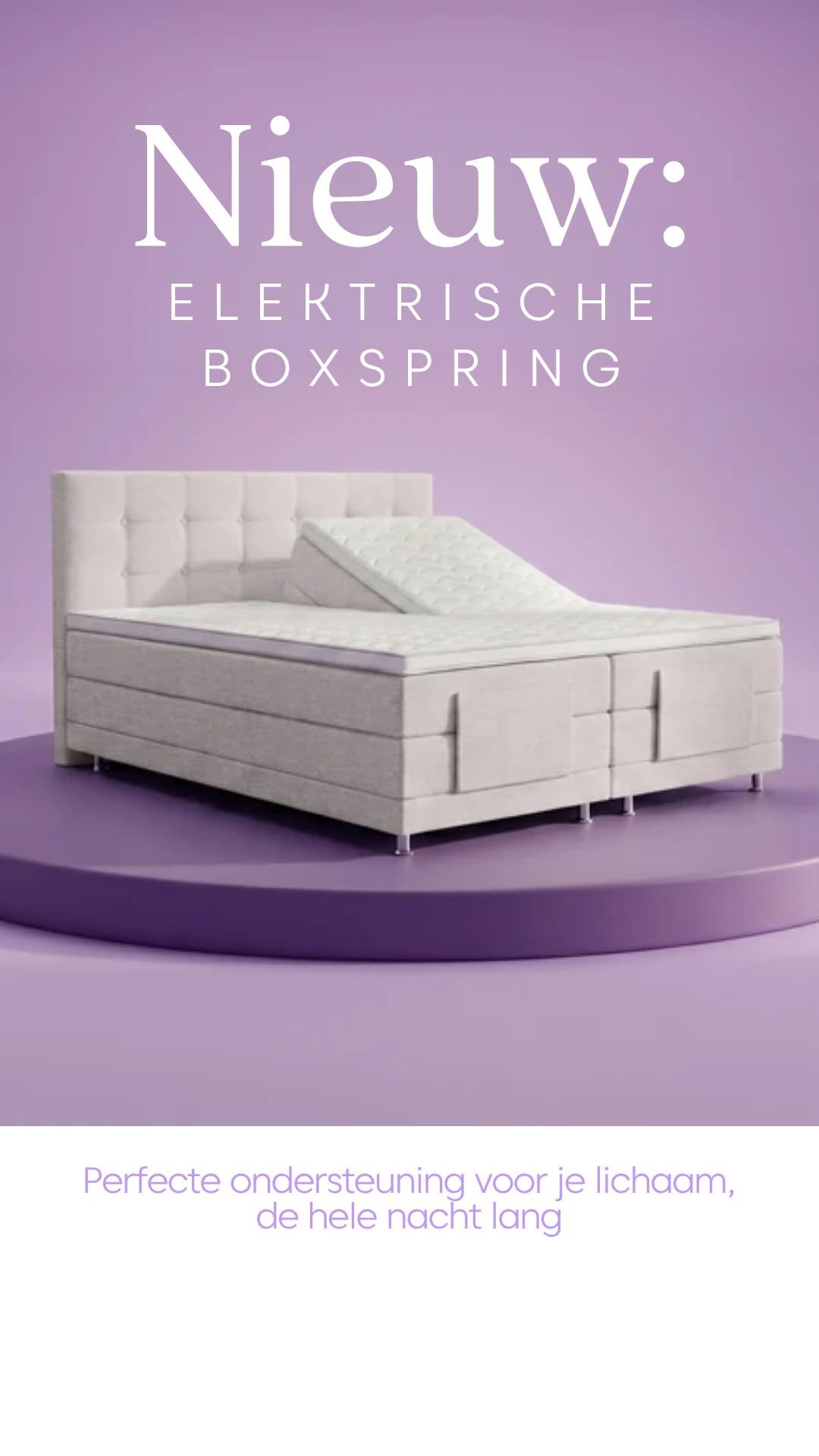 HappyBed Facebook ad