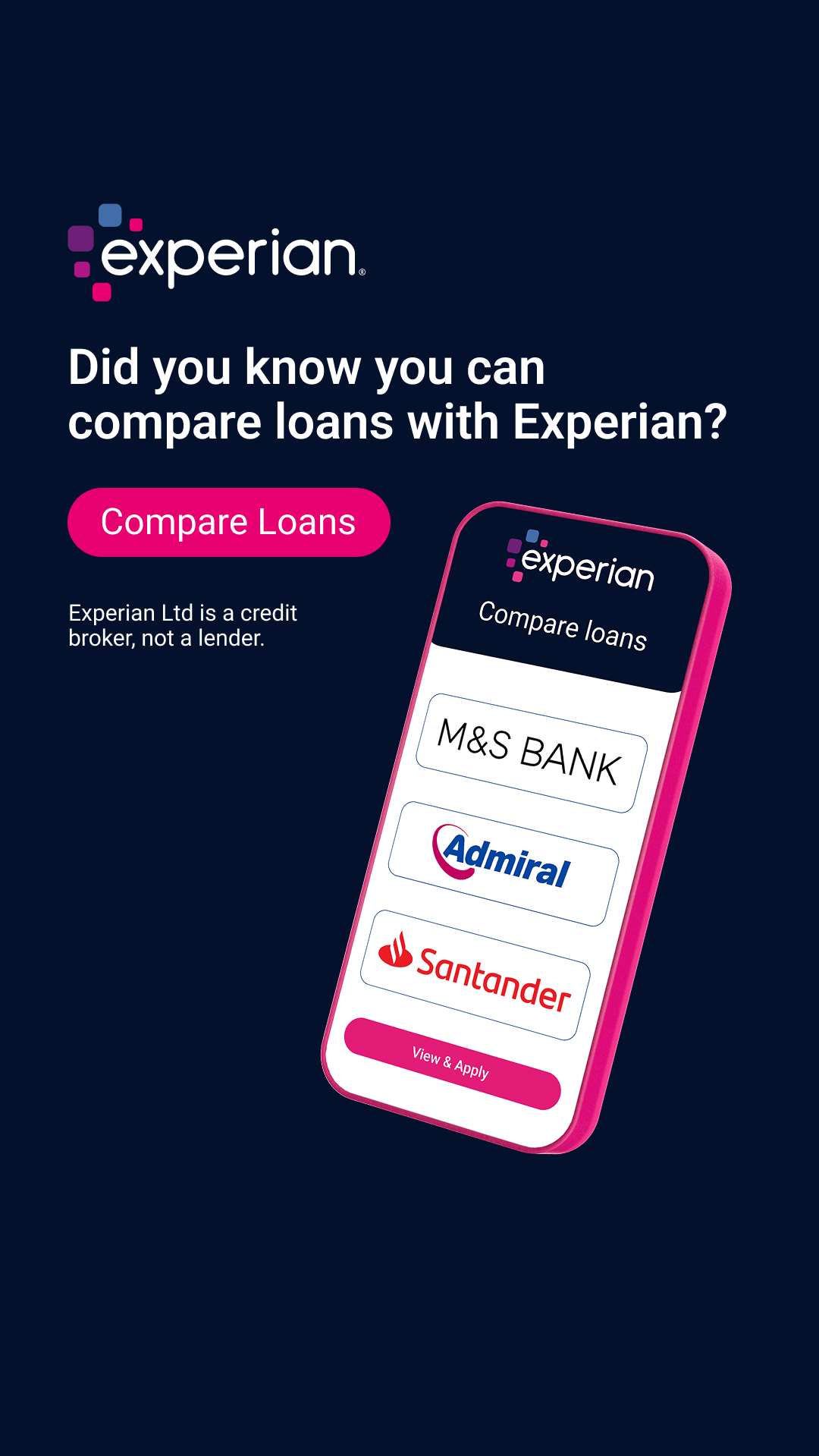 Experian UK Facebook ad