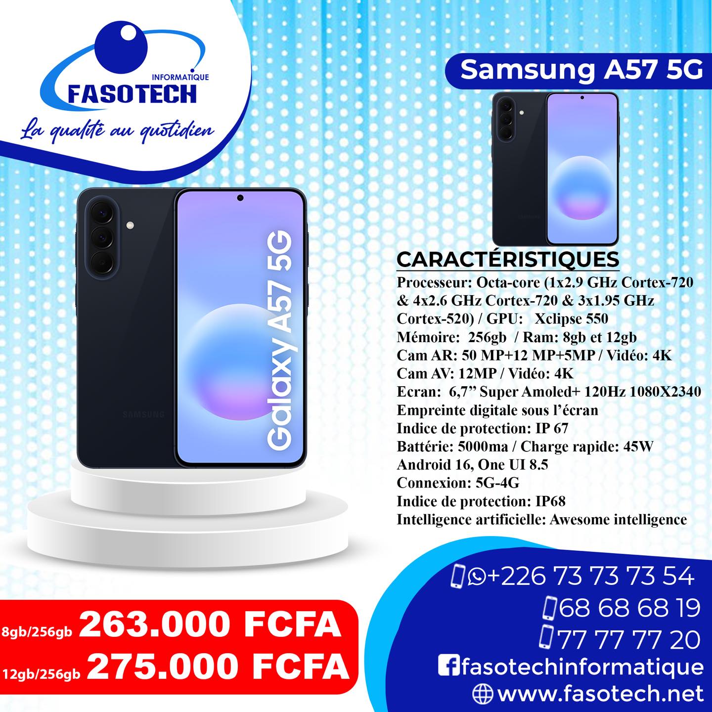 Fasotech Facebook ad