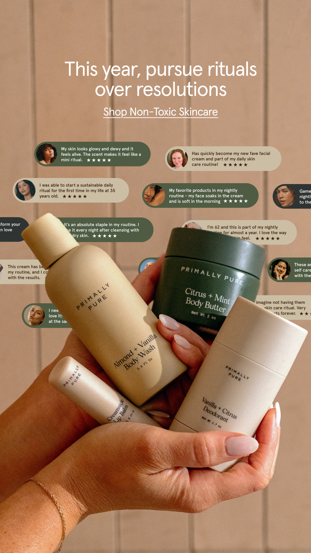 Primally Pure Skincare Facebook ad