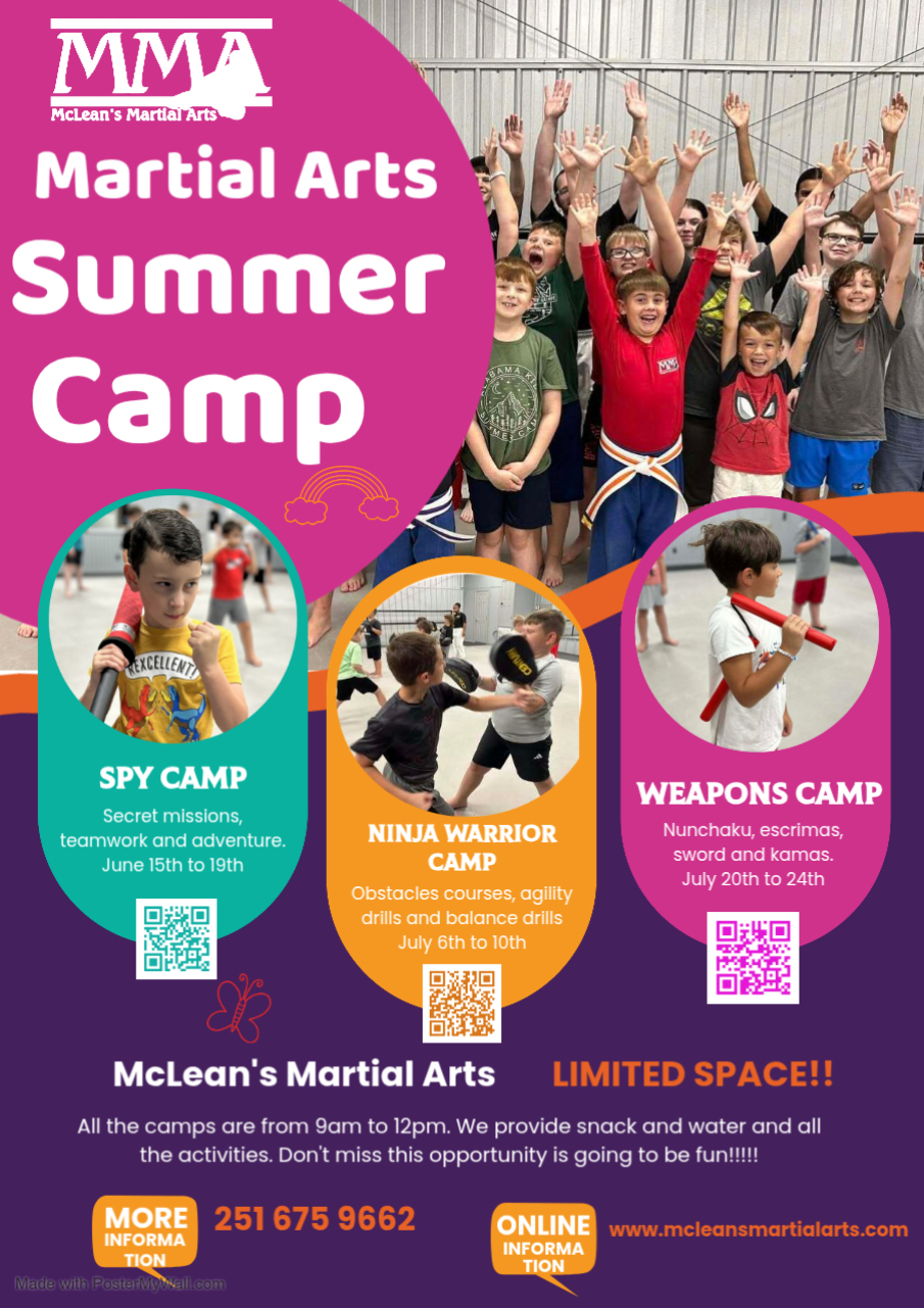 McLean's Martial Arts & Fitness Facebook ad