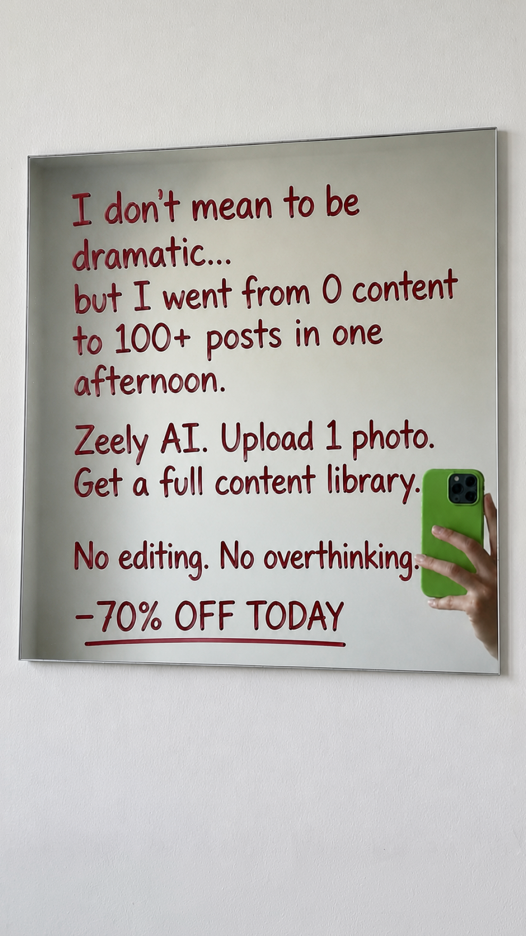 Zeely Facebook ad