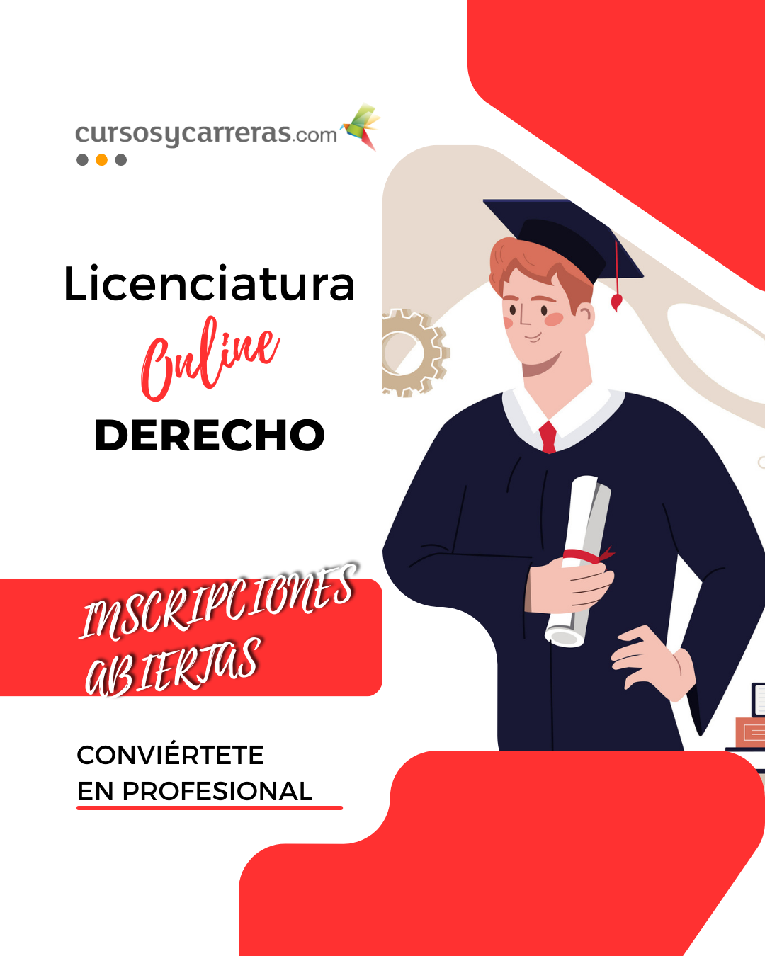 CursosyCarreras.com Facebook ad