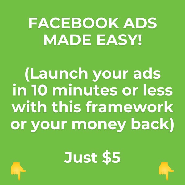 Digital Hernan Vazquez Facebook ad: Rapid Facebook Ads Launch and Scale Framework