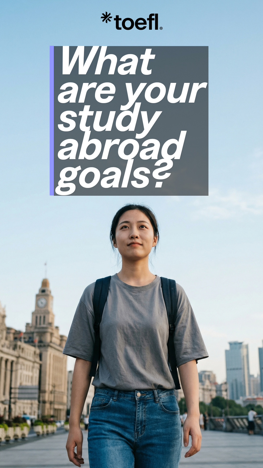 TOEFL Facebook ad