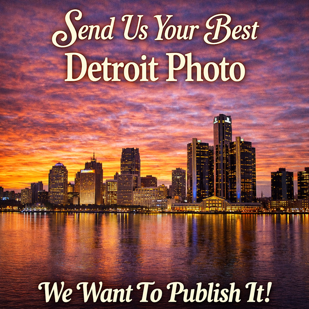 Silent Spark Press Facebook ad: Send Us Your Detroit Photo