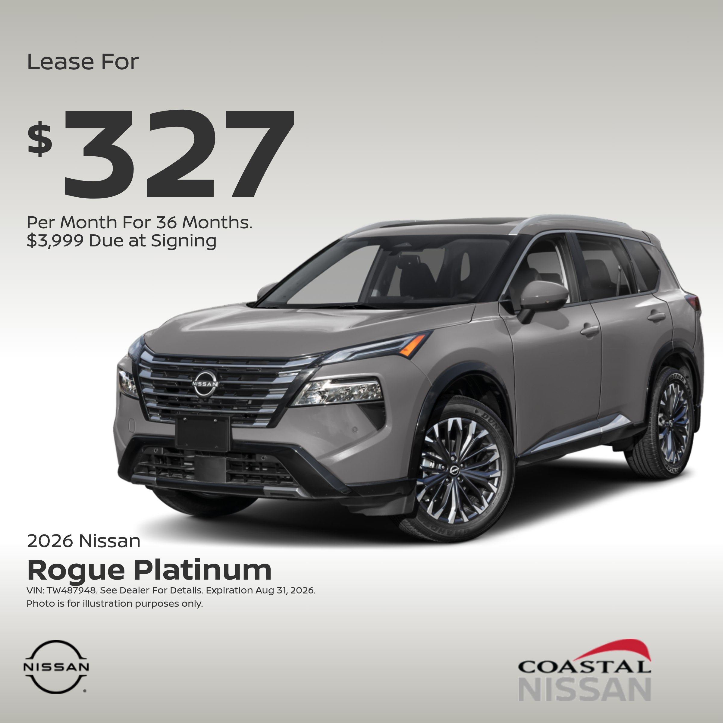 Coastal Nissan Facebook ad: We are enhancing our accessory offer to $400…