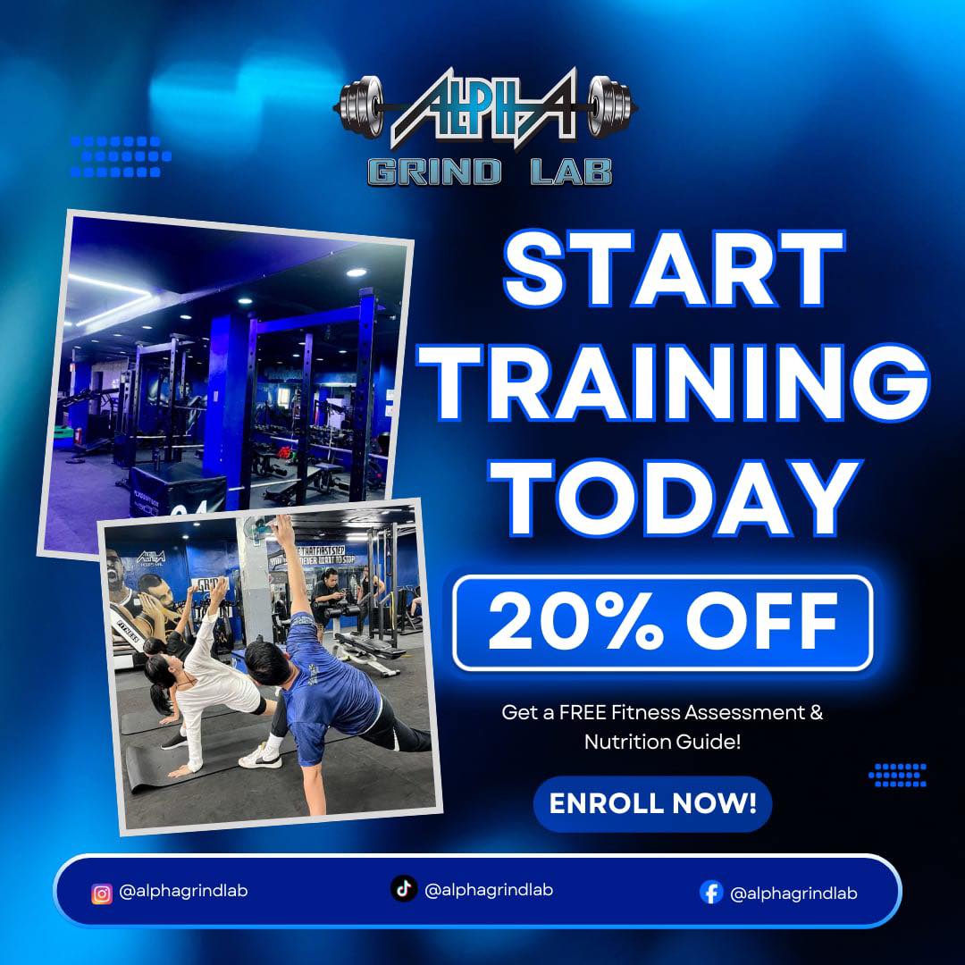 Alpha Grind Lab - Recto  Facebook ad