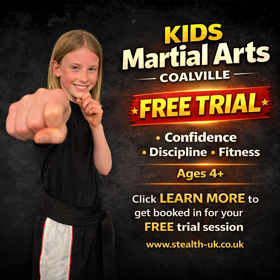 Stealth Black Belt Academy - Coalville Facebook ad