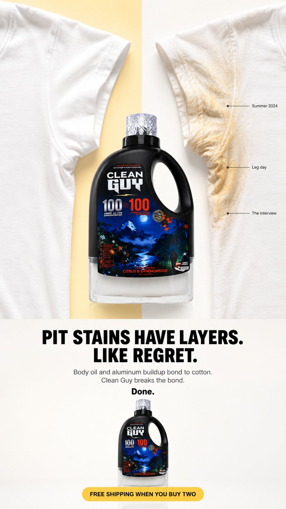 Clean Guy Facebook ad