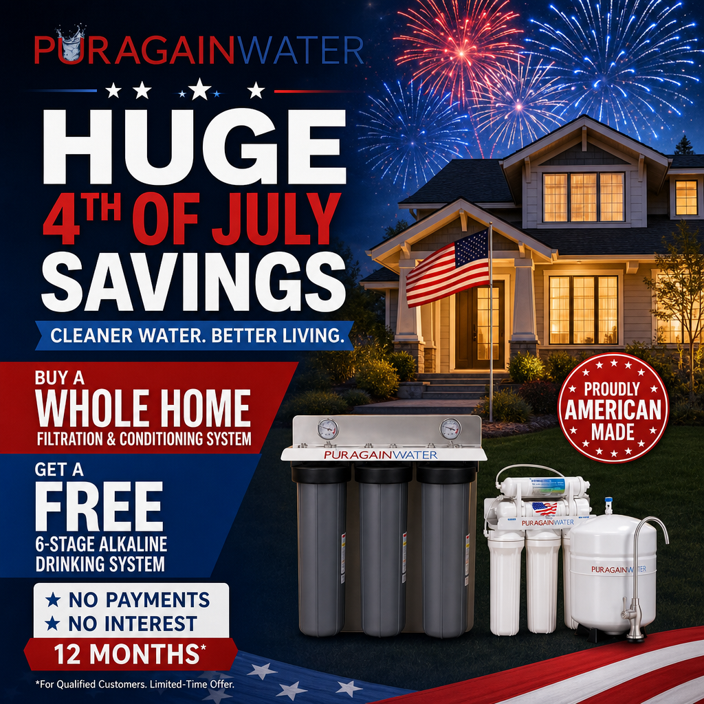 Puragain Water Filtration Facebook ad