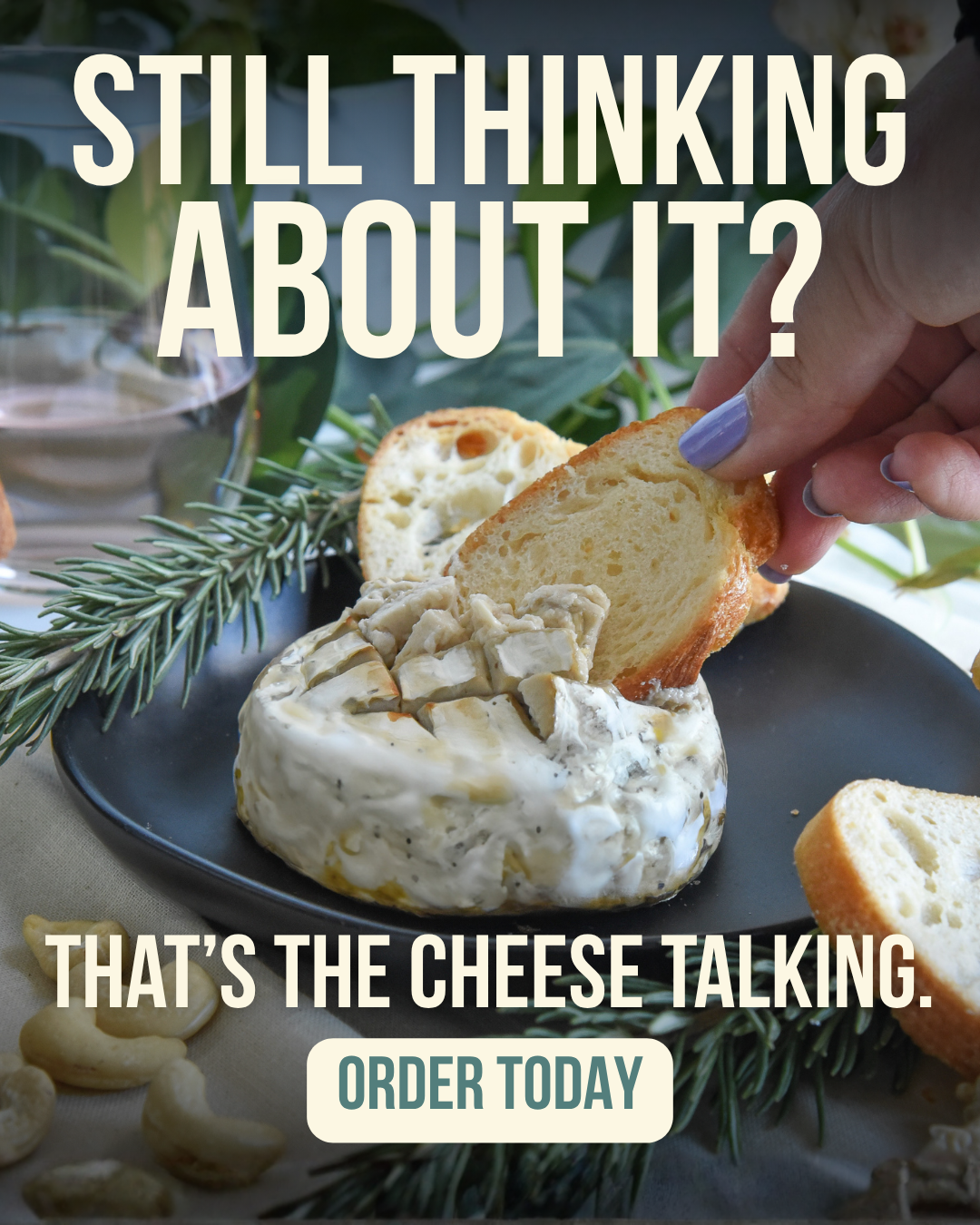 Rebel Cheese Facebook ad