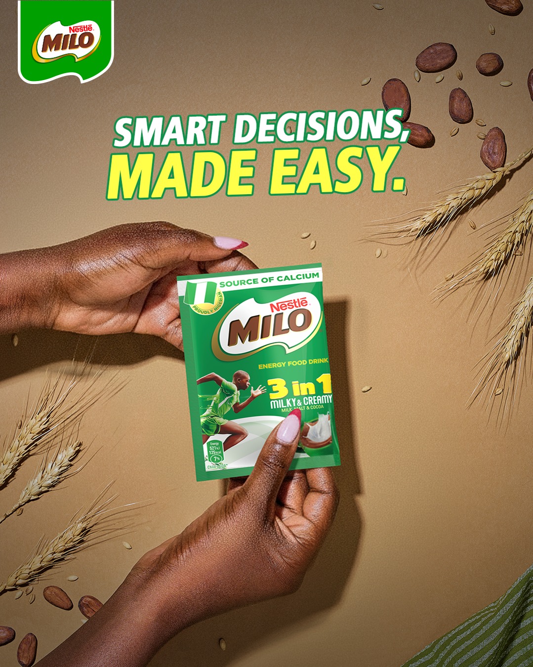 MILO Nigeria Facebook ad