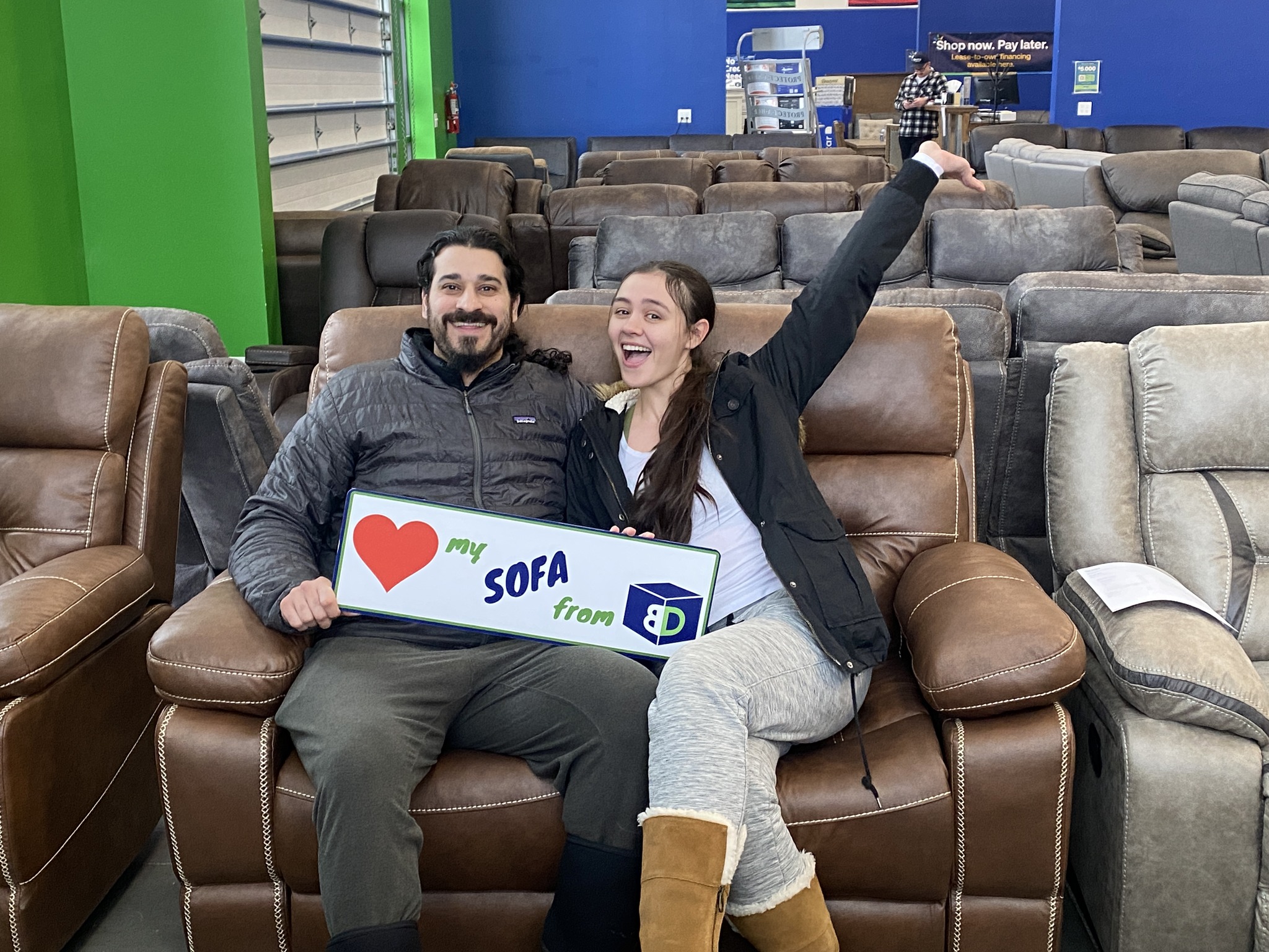 BoxDrop North Spokane Facebook ad: Spokane's Best Furniture & Mattress Store for 50K+…