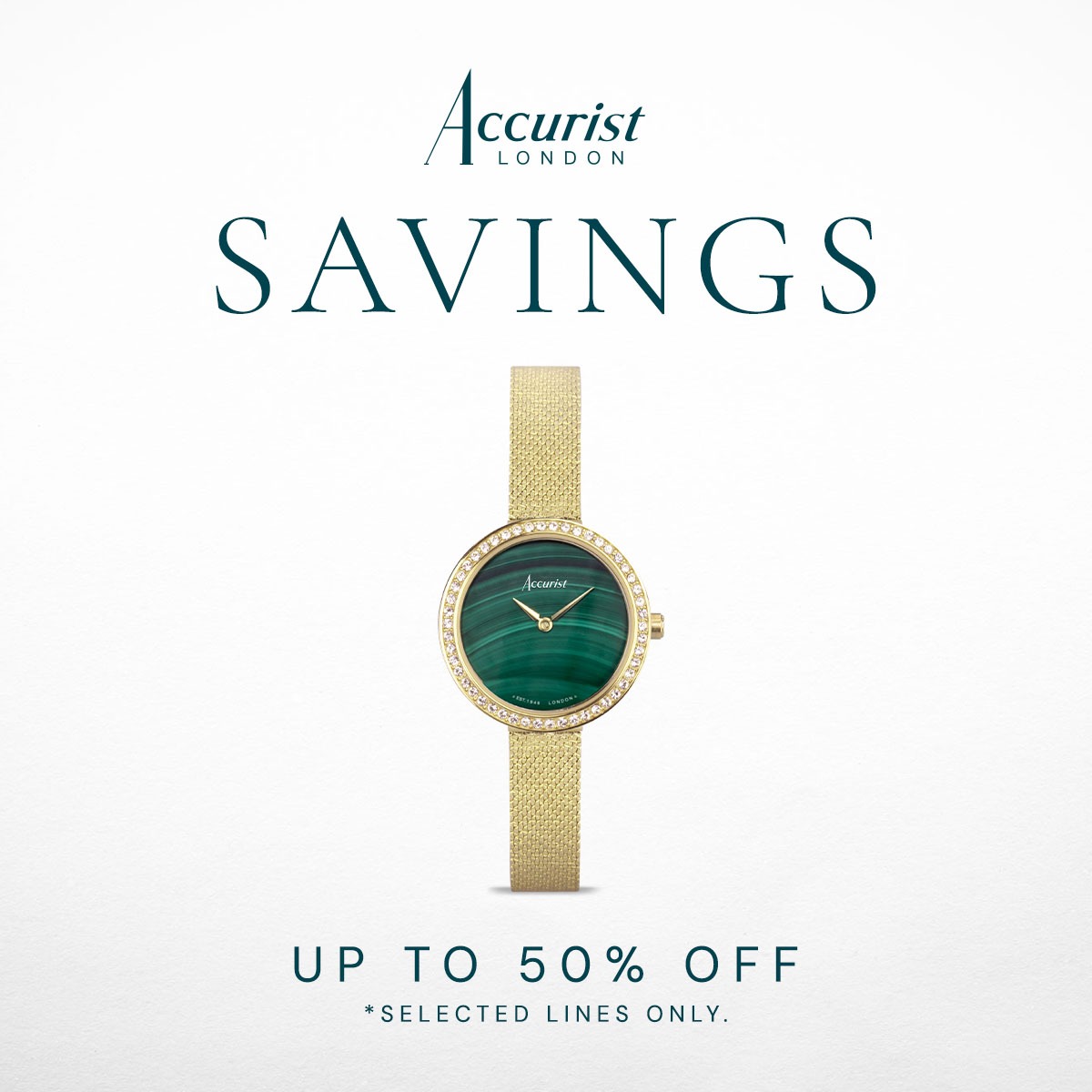 Accurist Watches Facebook ad
