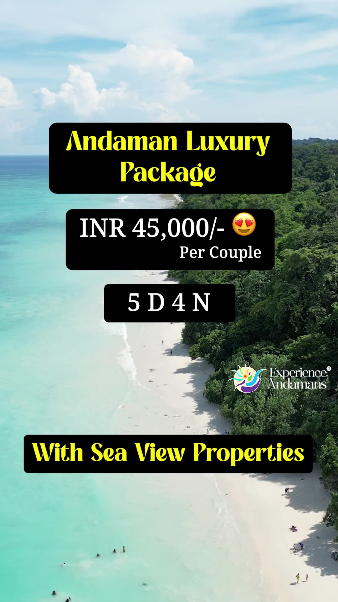 Experience Andamans Facebook ad from Aug 20, 2026