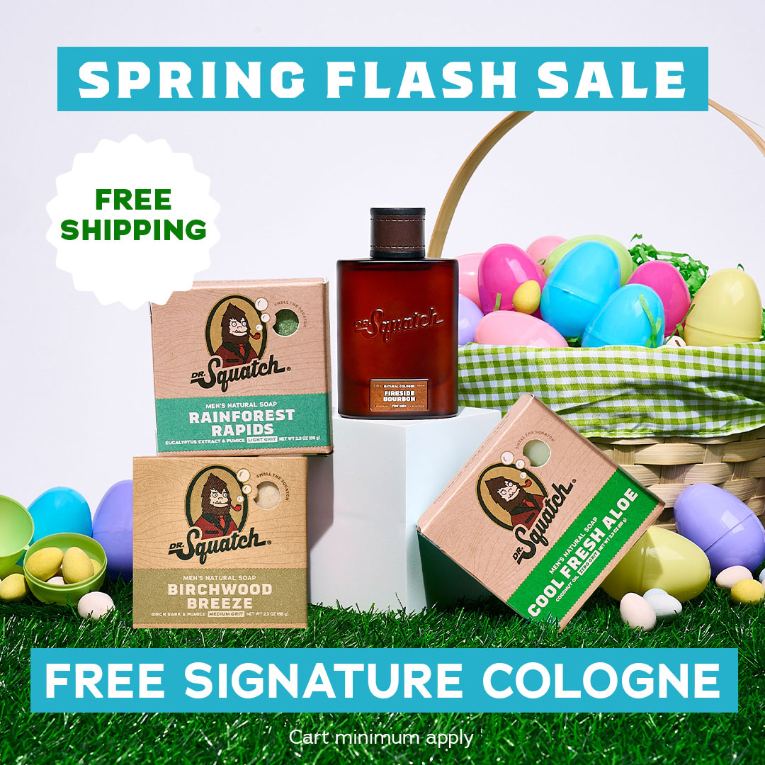 Dr. Squatch Facebook ad