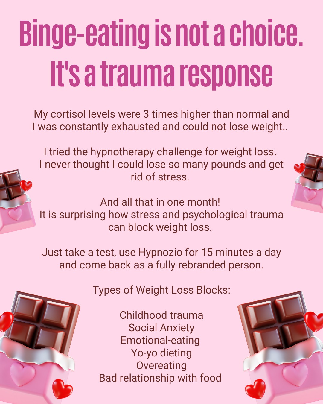 Hypnotherapist - Dr. Mary Patnaude Facebook ad