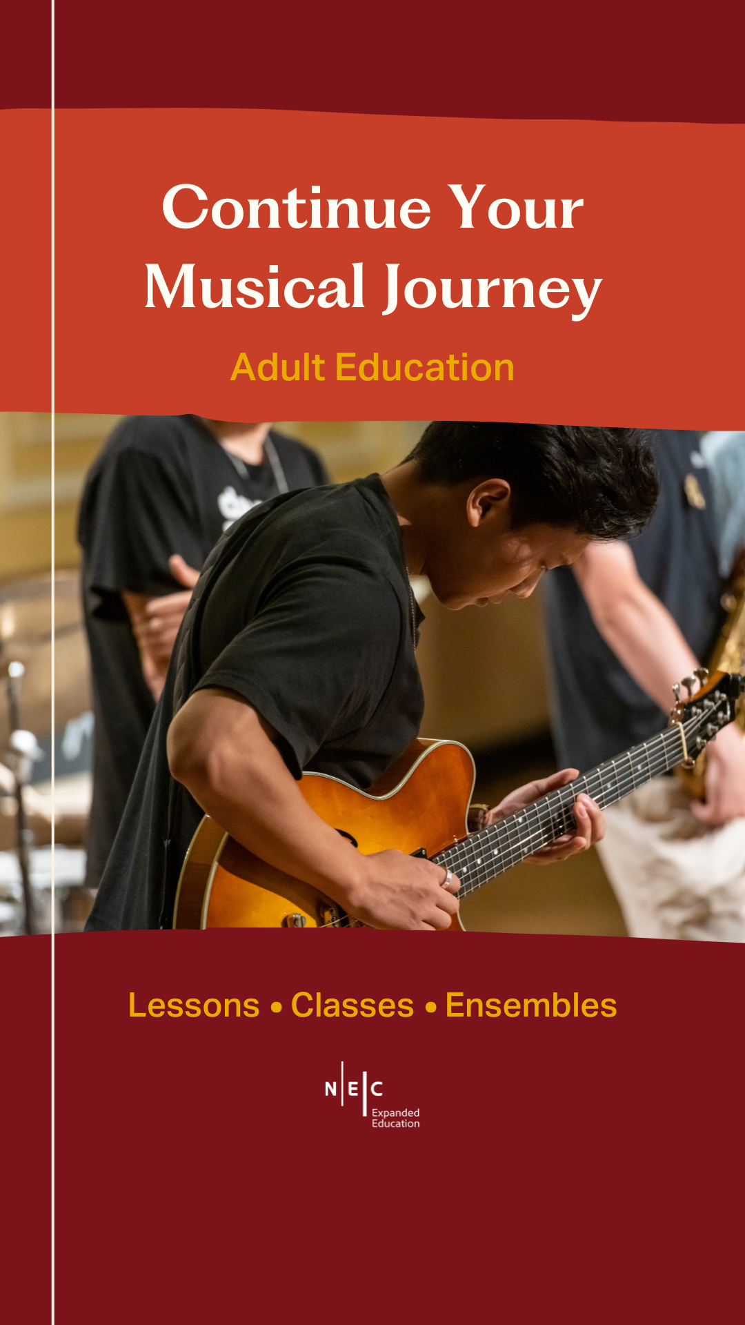 New England Conservatory Facebook ad from Jul 9, 2026