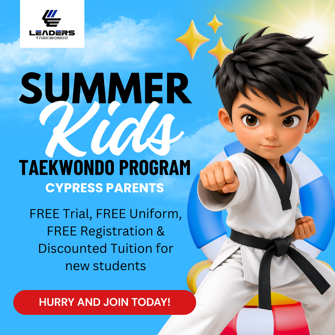 Leaders Taekwondo Cypress, TX Facebook ad