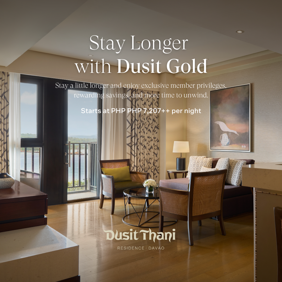 Dusit Thani Residence Davao Facebook ad: Extend your stay in spacious elegance