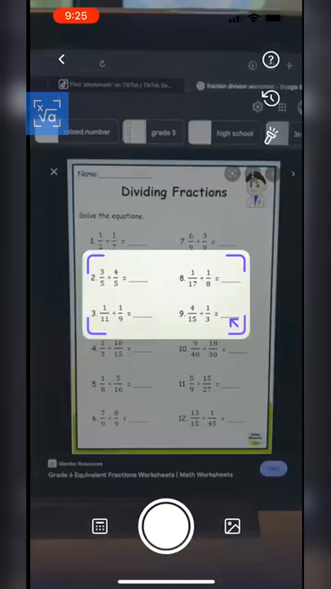 AI Math Tutor Facebook ad: Solve Math Instantly