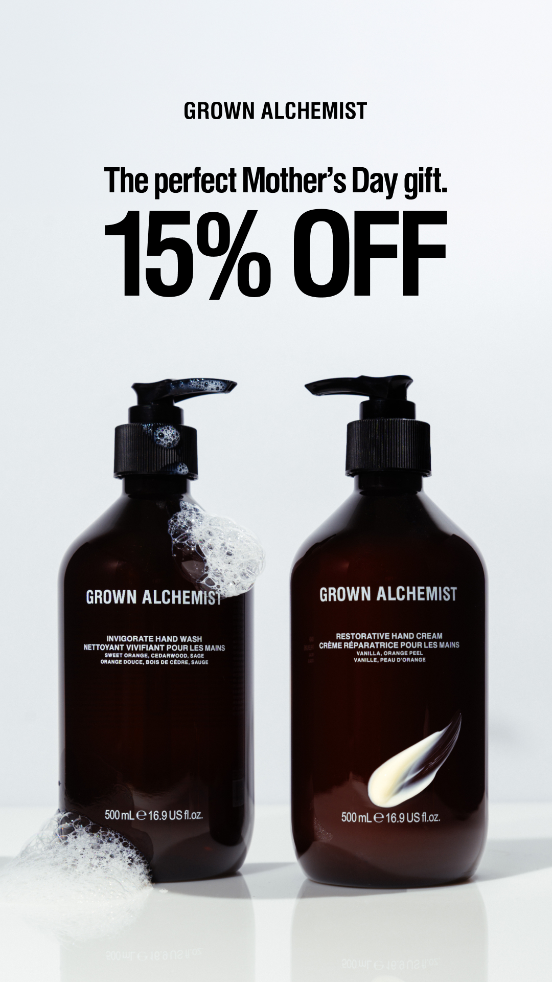 Grown Alchemist Facebook ad