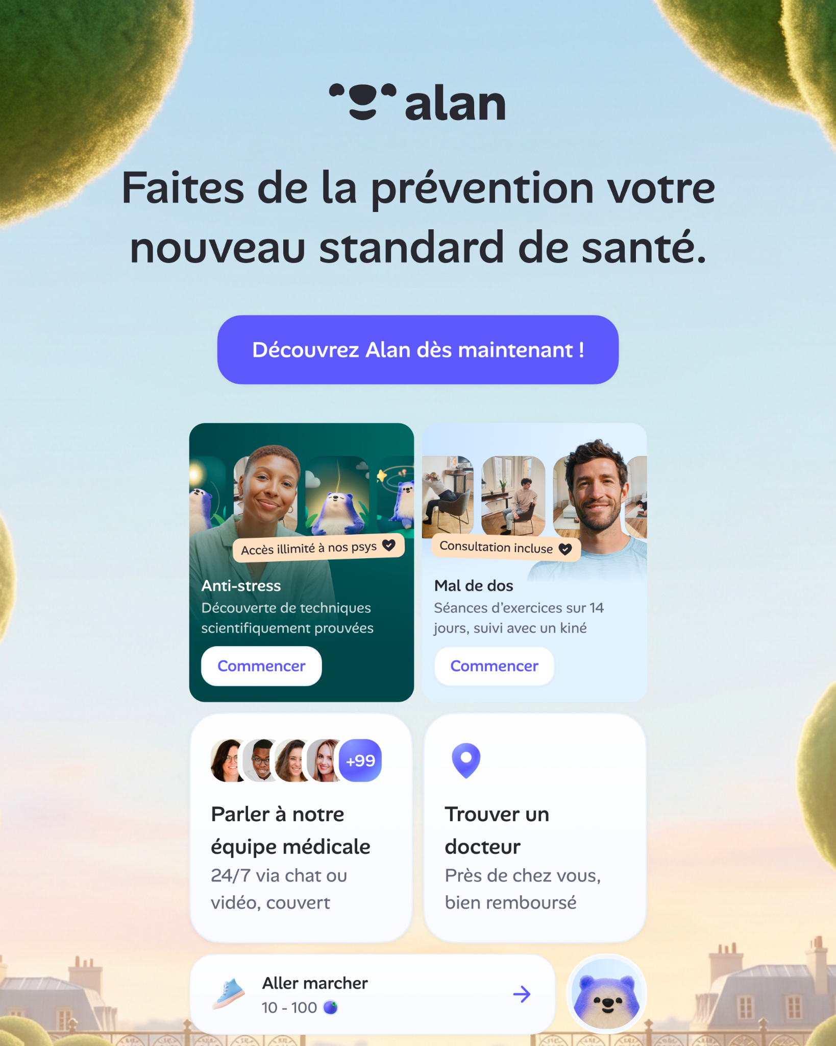 Alan Facebook ad