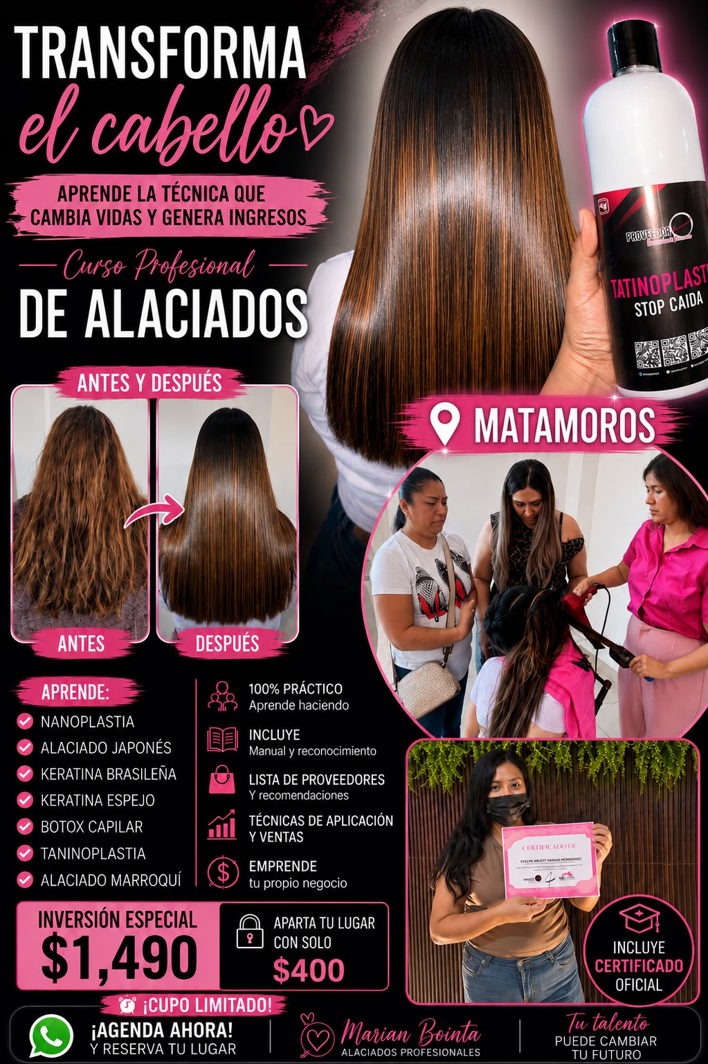 Keratinas de calidad a mayoreo Facebook ad