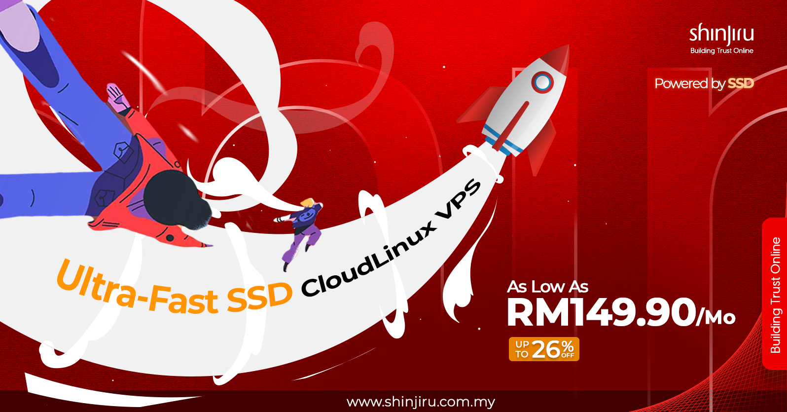 Shinjiru Web Hosting Facebook ad