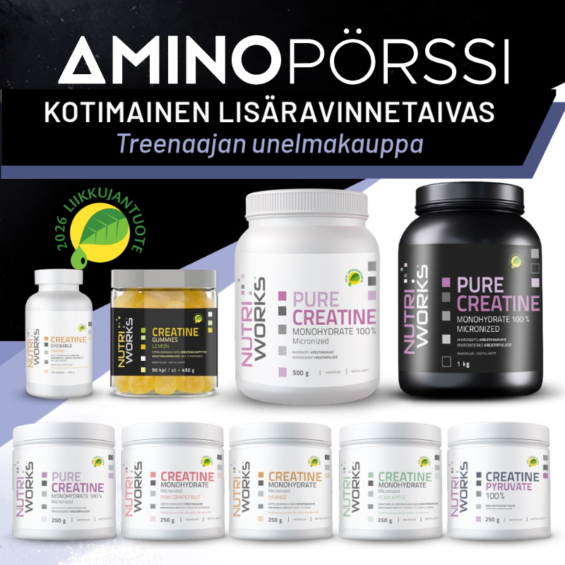 Aminopörssi Facebook ad from Mar 12, 2026