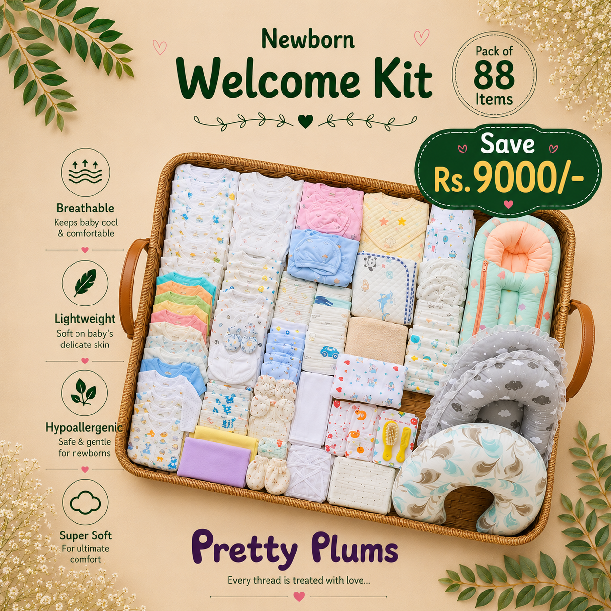 Pretty Plums Facebook ad