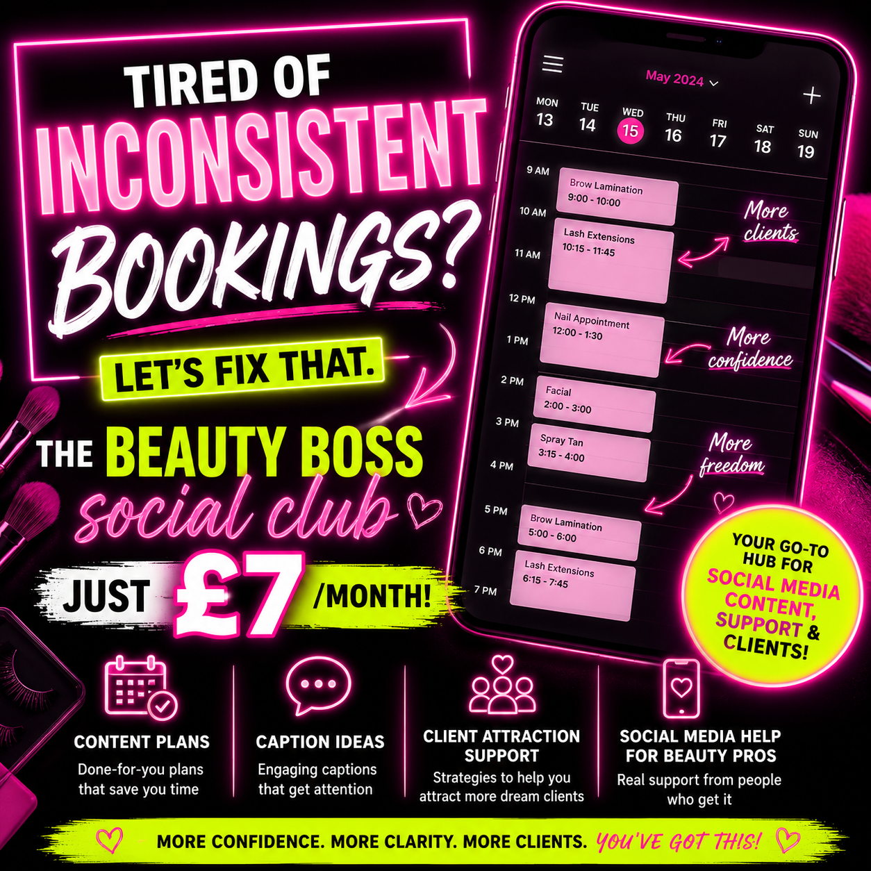 Beauty Growth Academy Facebook ad