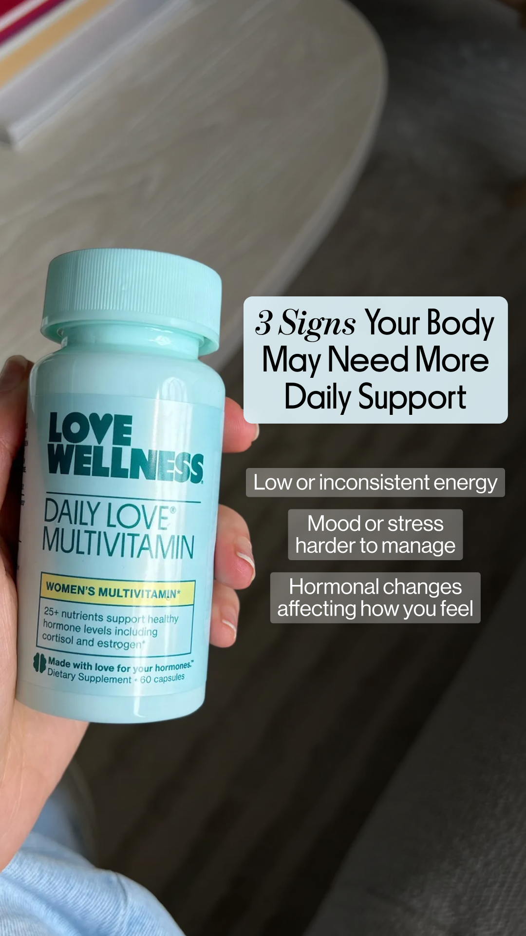Love Wellness Facebook ad